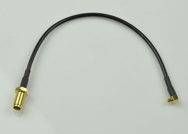 China Enegreça o conjunto de cabo de um RF de 50 ohms com a fêmea de SMA MMCX ao conector masculino fornecedor