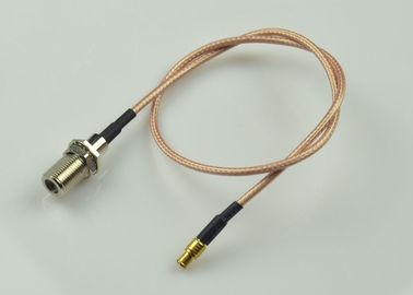 China Fêmea industrial sem fio de F MCX ao conjunto de cabo coaxial do conector masculino RG 316 fornecedor